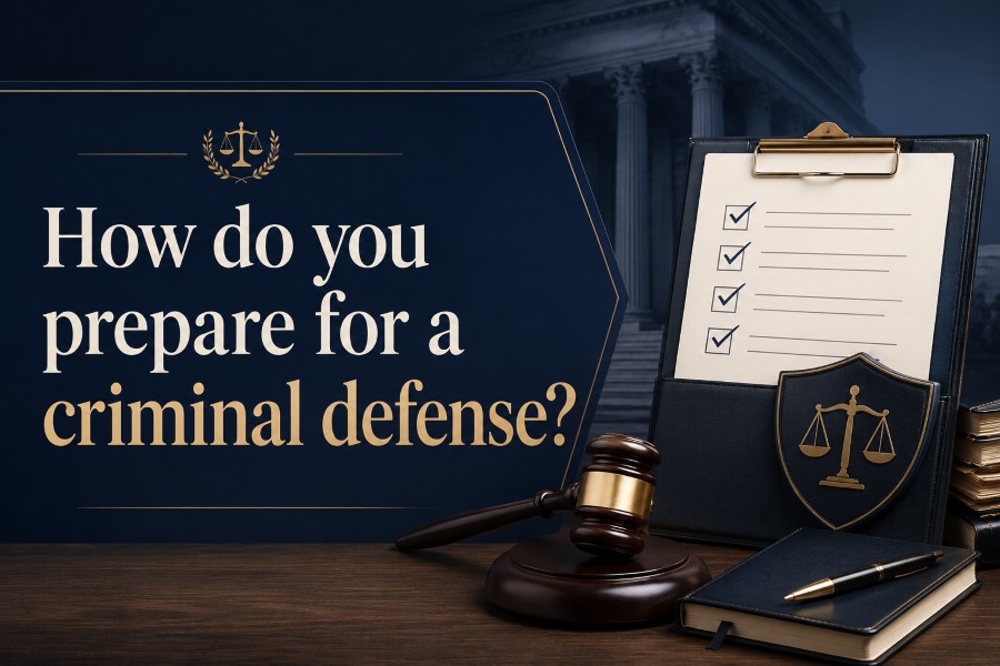How Do You Prepare for a Criminal Defense
